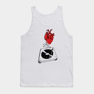 Heart Beat Turntable Tank Top